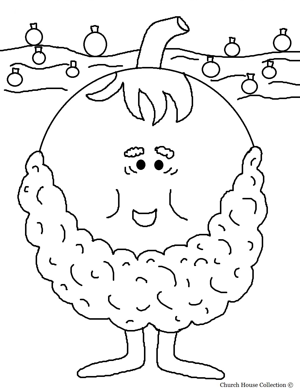 Pumpkin Coloring Page Jesus Will Never Leave You